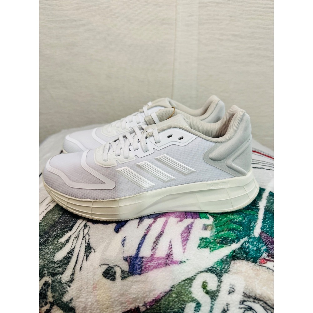Adidas Duramo 10 Womens Running Shoes White Lightmotion Sneakers Size 7 GW8350